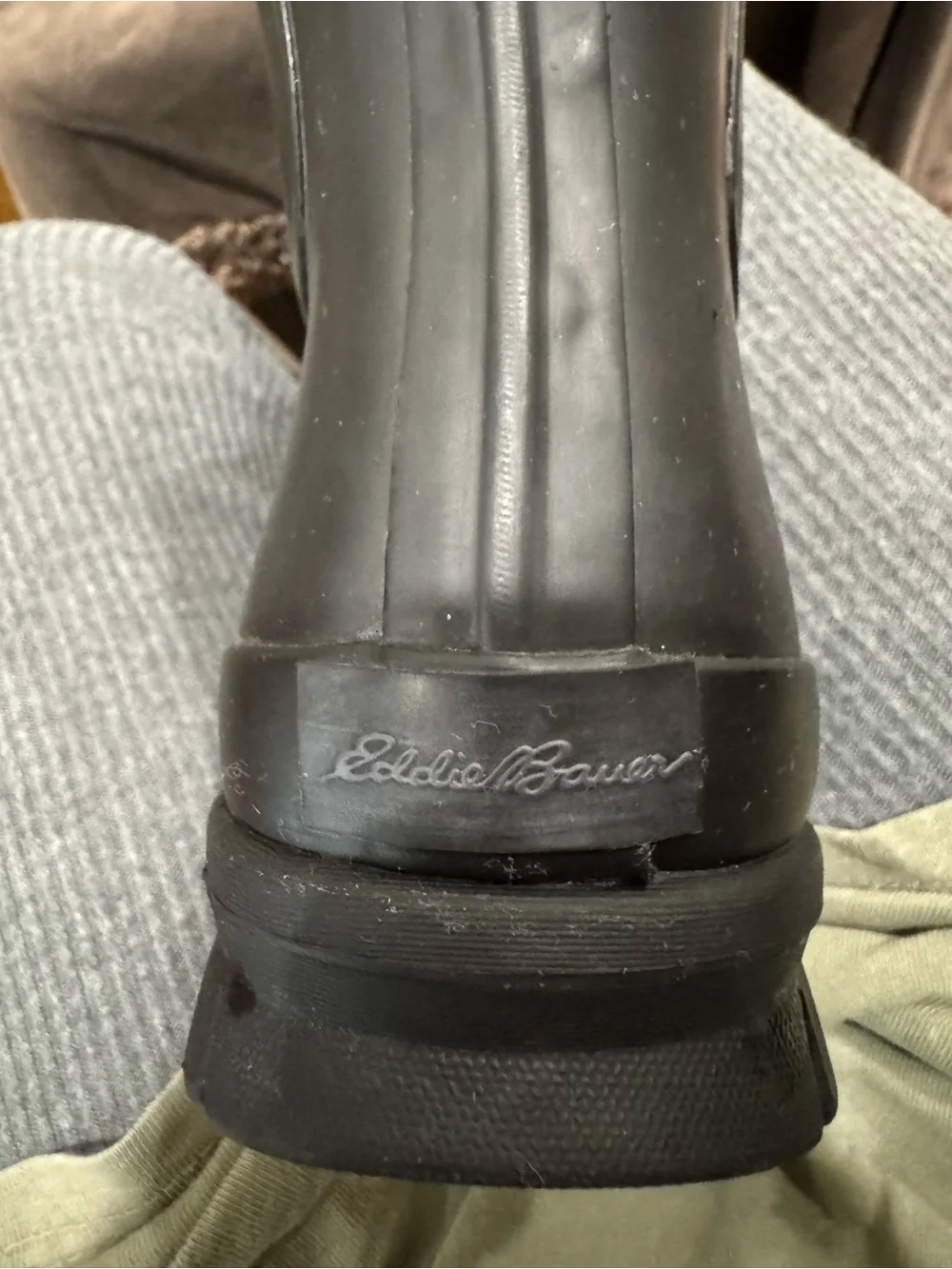 Eddie Bauer Black Chelsea Rain Boots - Women